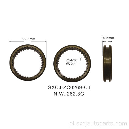 Synchronizator transmisji części Auto dla Renault Nissan OEM32611-V5210